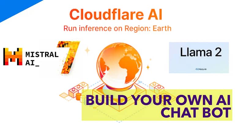 Easily Create your own AI chat bot using Cloudflare AI with Free open source AI models