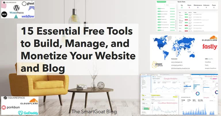 15 Free Webhosting Tools And Services You should know before You host a Website Or Blog to Save Time and a lot of Money